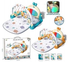 Детский Коврик пианино для младенца музыка, свет (618)