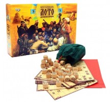 Настільна гра Козацьке Лото дерев'яні барильця в коробці