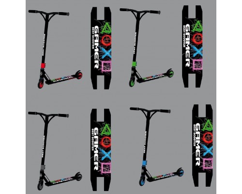 Самокат Трюковый Best Scooter колеса ПУ 10 см (90277)