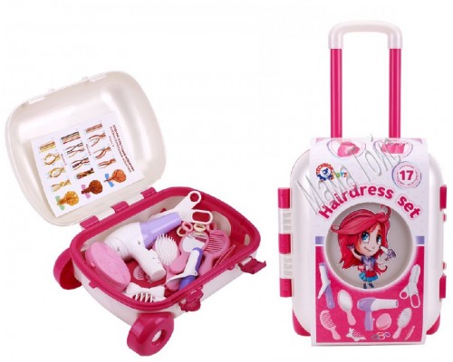 Игровой набор Парикмахера в чемодане 17 предметов (6993)