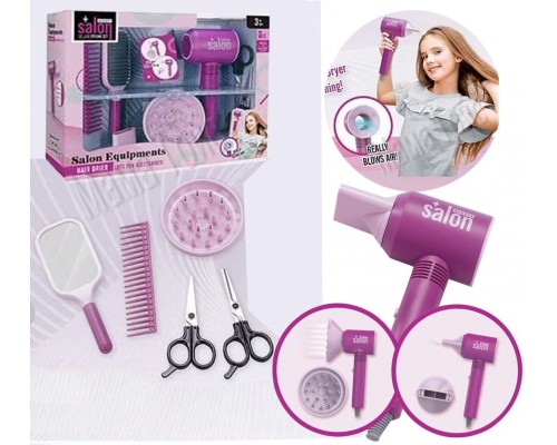 Іграшковий набір перукаря з феном на батарейках (080)