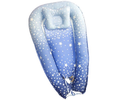 Кокон Позиціонер з ортопедичною подушкою для новонароджених